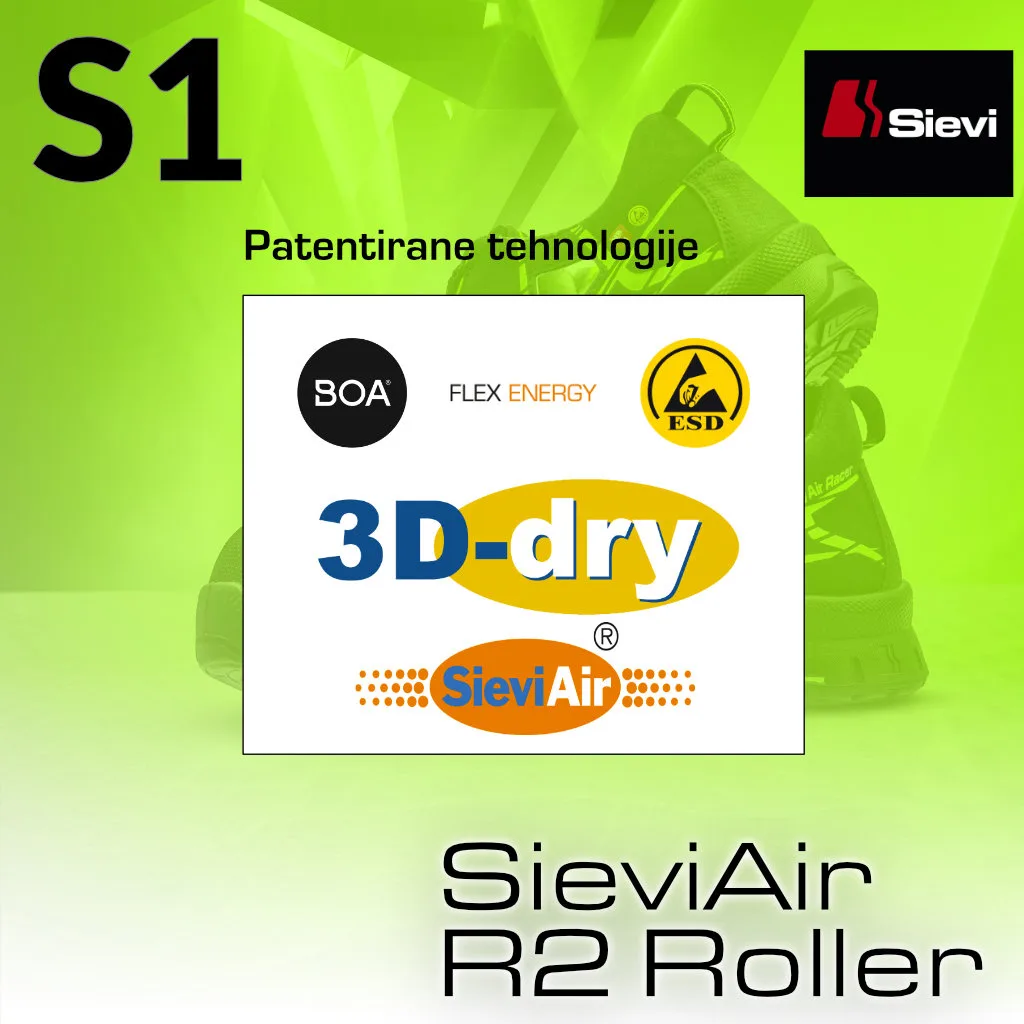 Čevlji SieviAir R2 Roller – S1 - slika 2