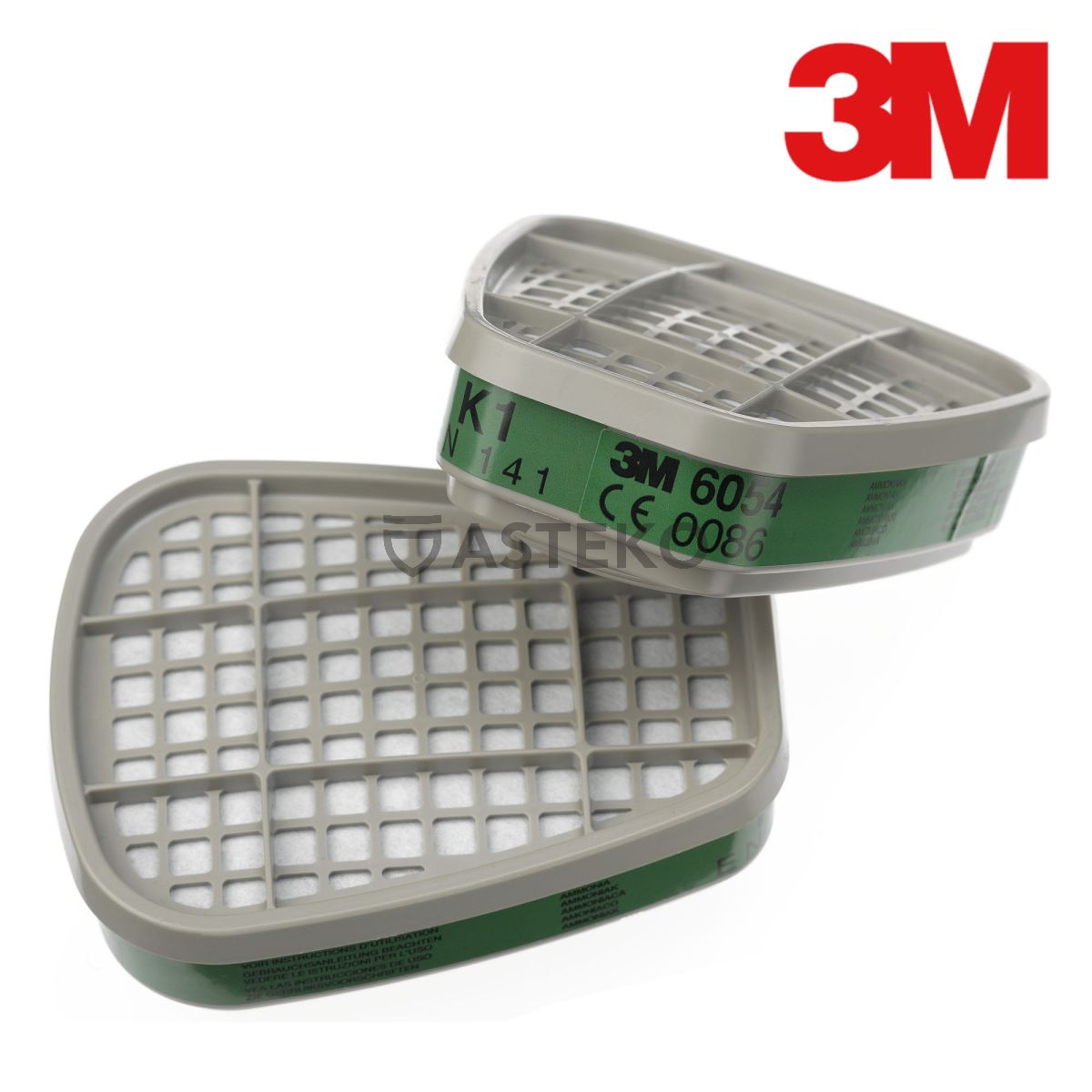 Filtri za amoniak in njegove derivate 3M™ 6054 K1