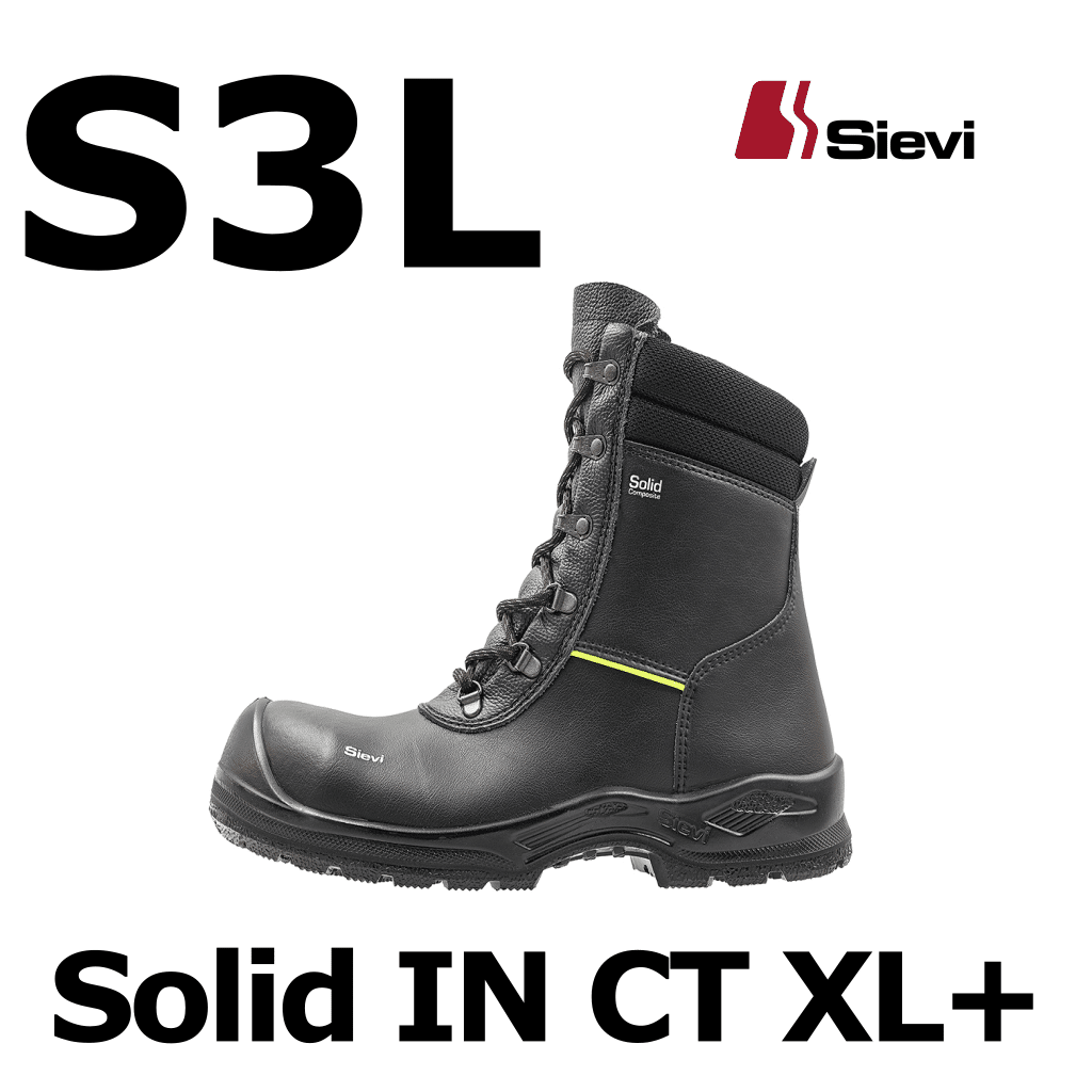 Čevlji Sievi Solid IN CT XL+ S3L