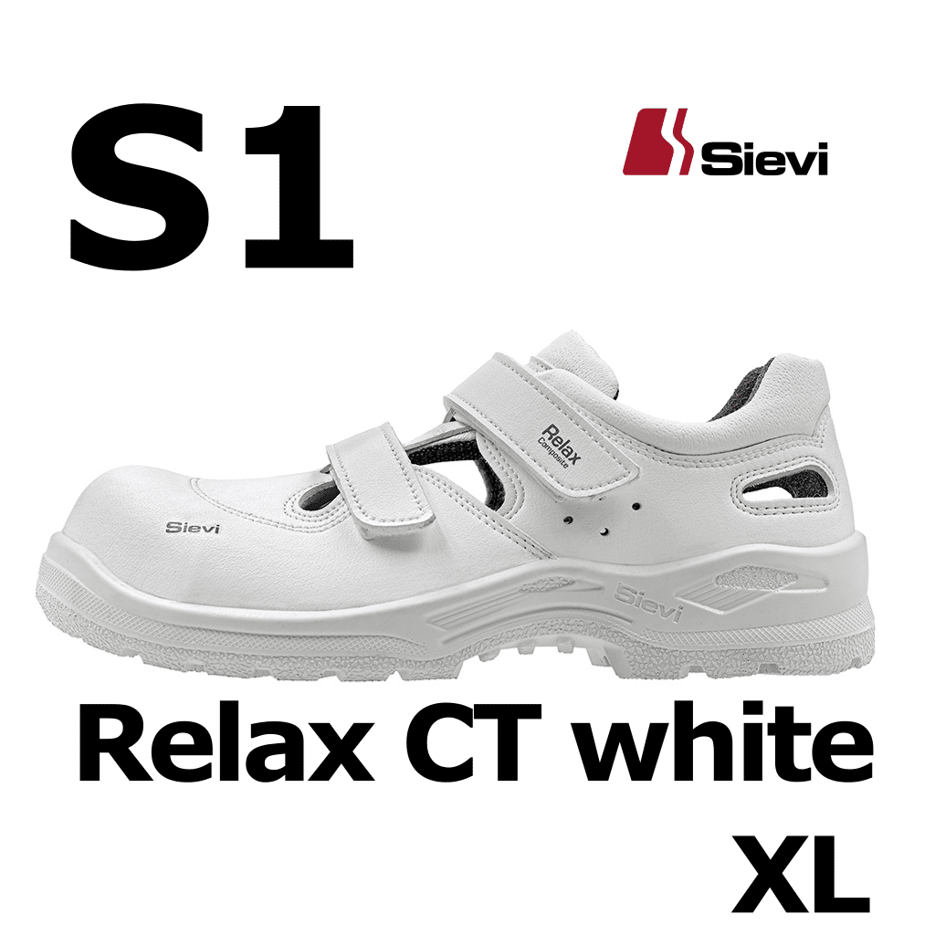 Čevlji Sievi Relax CT White S1