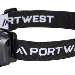 Naglavna svetilka - USB polnjenje črna - PA71