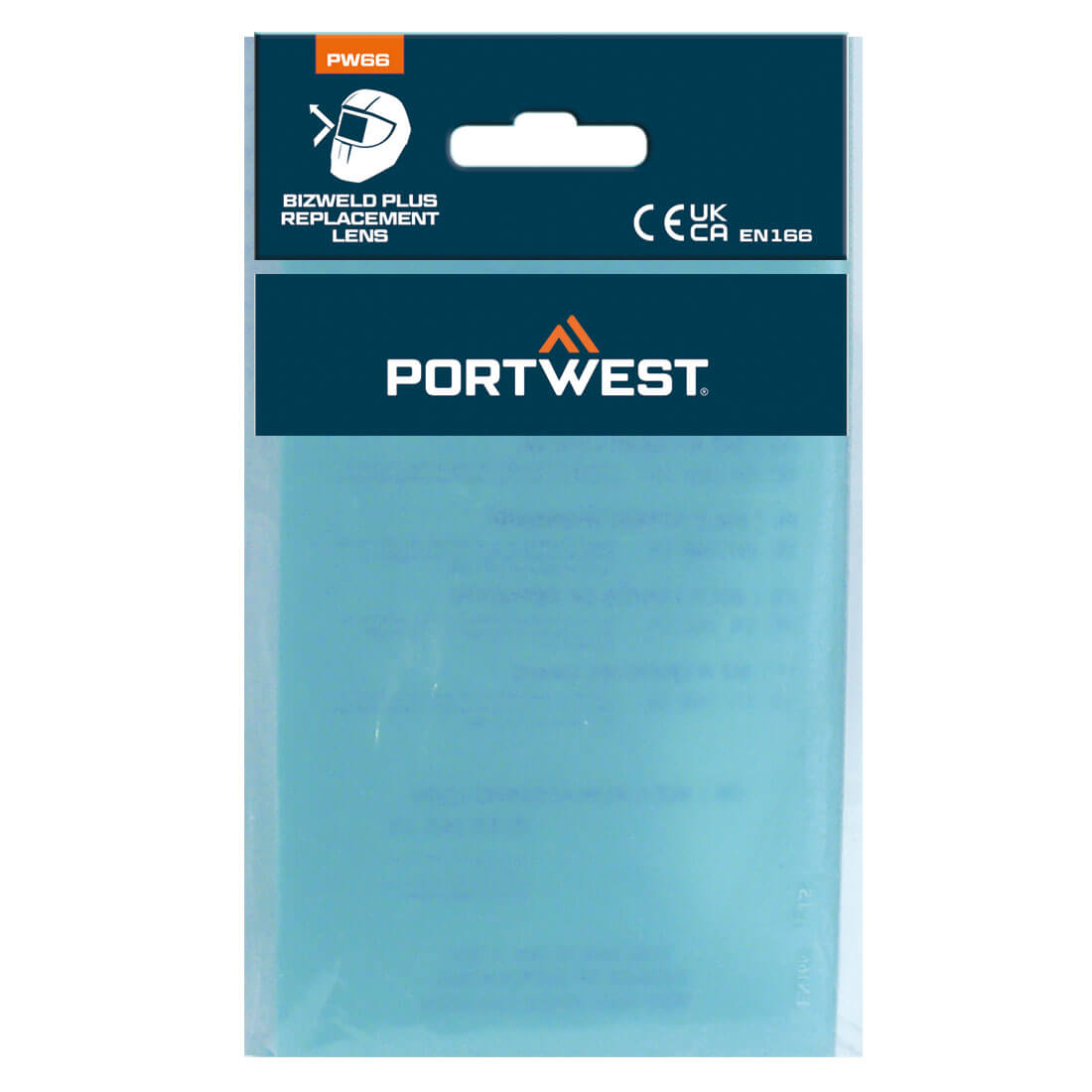 PW66 - Nadomestna leča BizWeld Plus prozorna